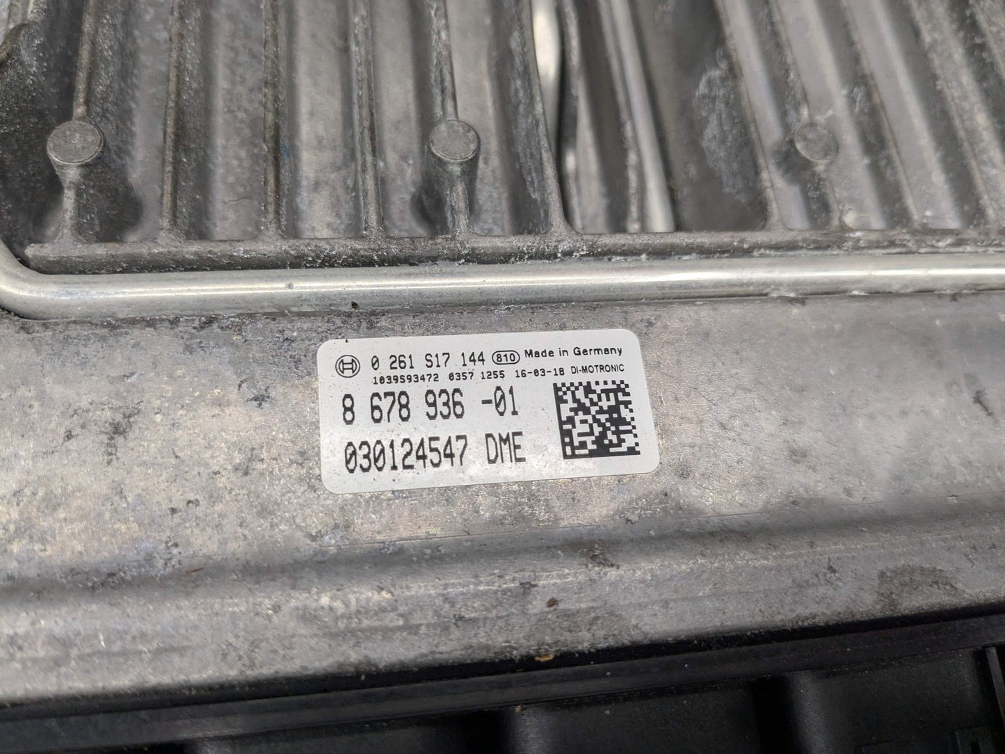 2016 BMW 750i G12 Engine Motor ECU DME Computer Module 8678936