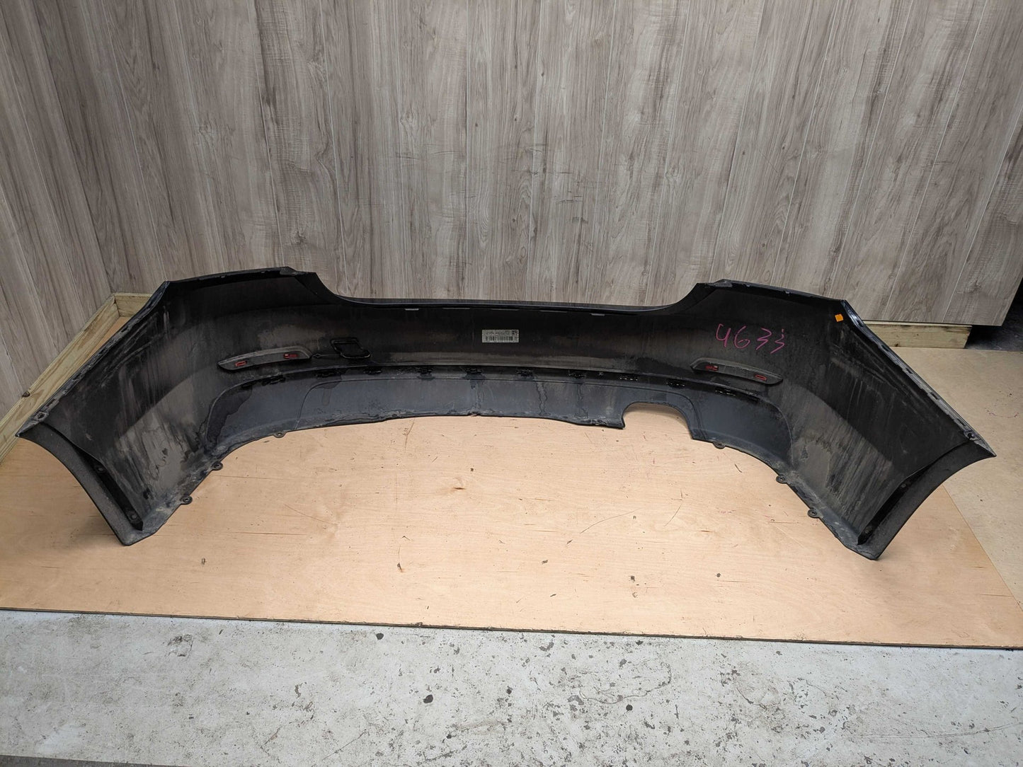 *14-17 OEM BMW F32 F33 428 430 Rear Bumper Cover Panel Black 475 BLACK SAPPHIRE METALLIC (475)
