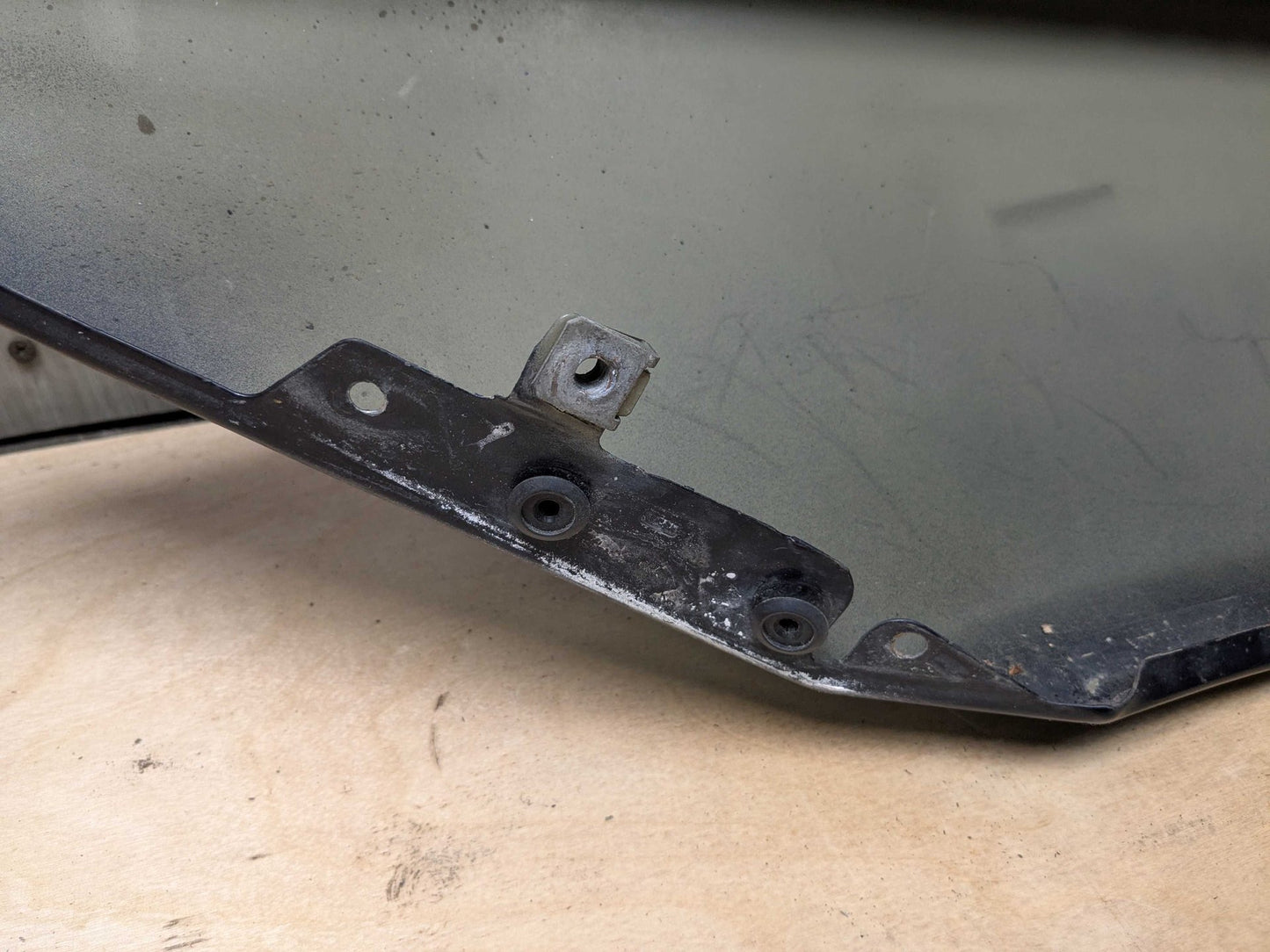 06-11 OEM BMW E90 328 335 Sedan Right Passenger Side Fender Panel Black 668 Black SCHWARZ II (668)