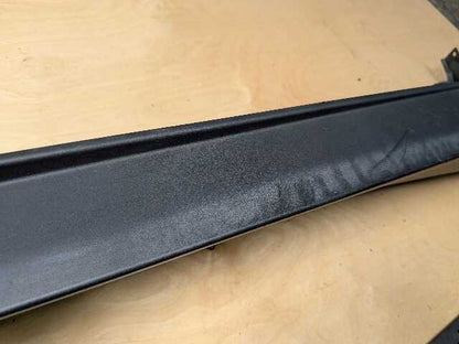 *14-18 OEM BMW F15 X5 Left Driver Side Skirt Rocker Panel Molding w/ Bracket