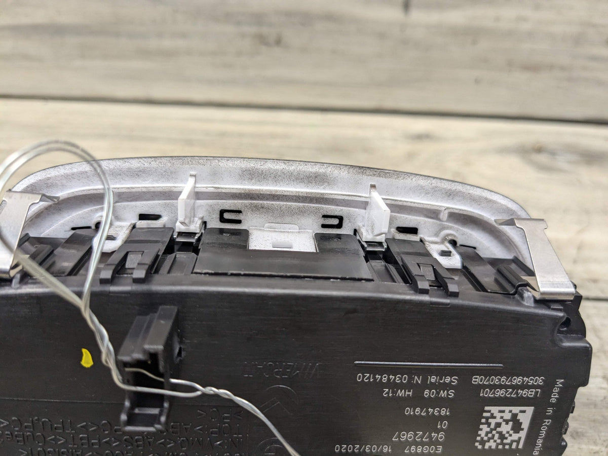 17-23 OEM BMW F90 M5 G30 G32 Headlight Switch Control Panel Light Module BLACK