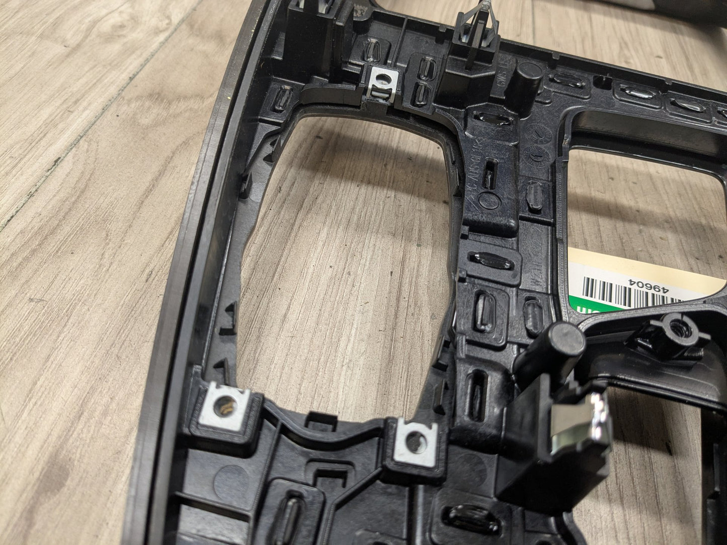 18-21 OEM BMW G01 G02 X3 X4 Center Console Interior Trim Oak Dark High Gloss