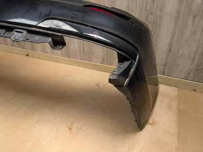 *13-15 OEM BMW F01 F02 740 750 M SPORT Rear Bumper Cover PDC Holes Black Black BLACK SAPPHIRE METALLIC (475)