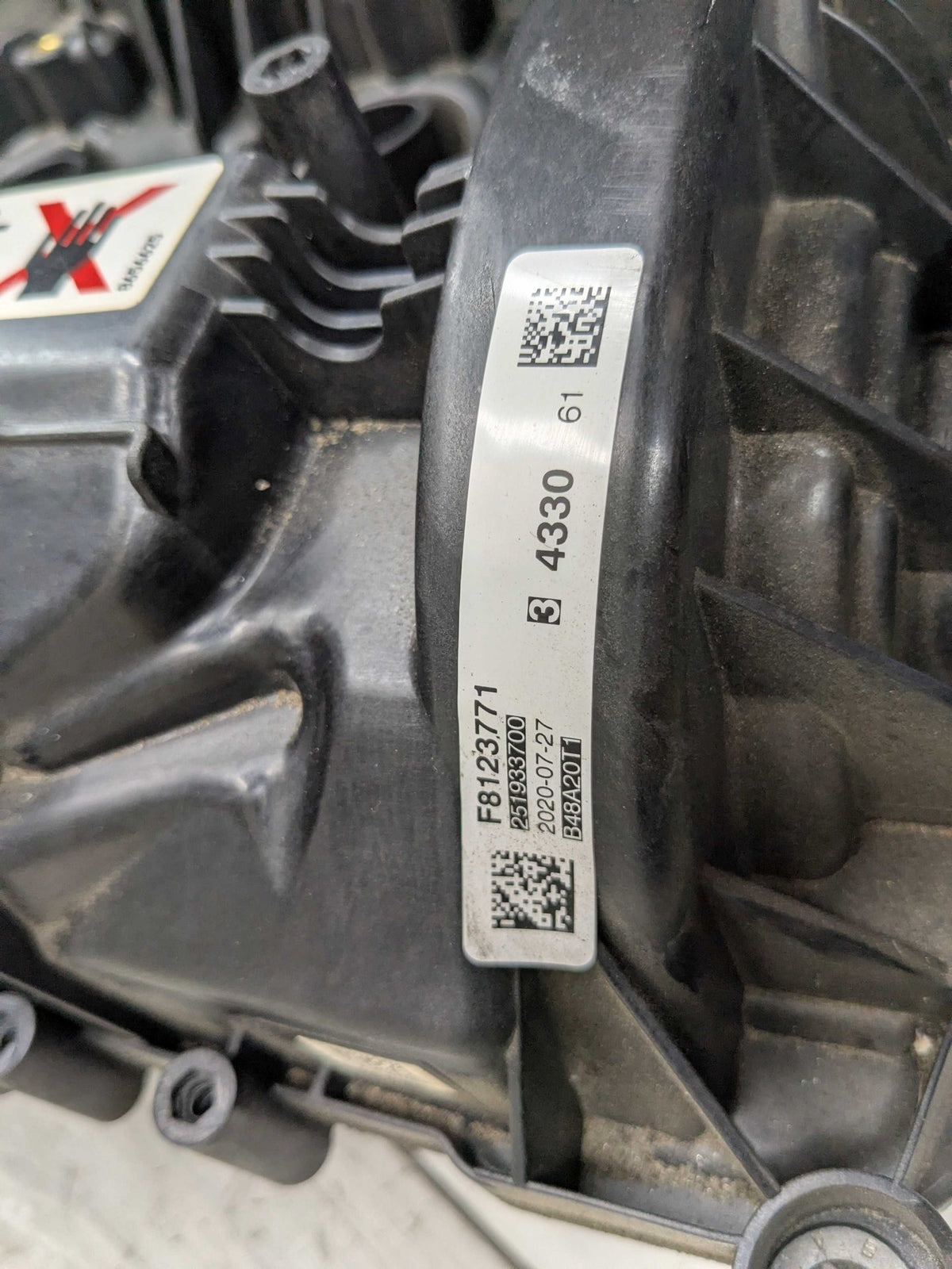 OEM BMW F39 F44 F48 G01 G20 G22 G23 G30 Engine B46 B48 Cylinder Head Valve Cover