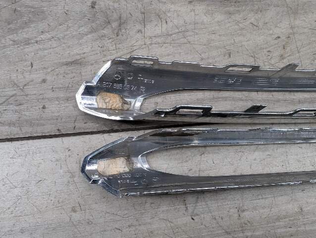 OEM Mercedes Front Left Right Driver Passenger Fog Light Trim SET