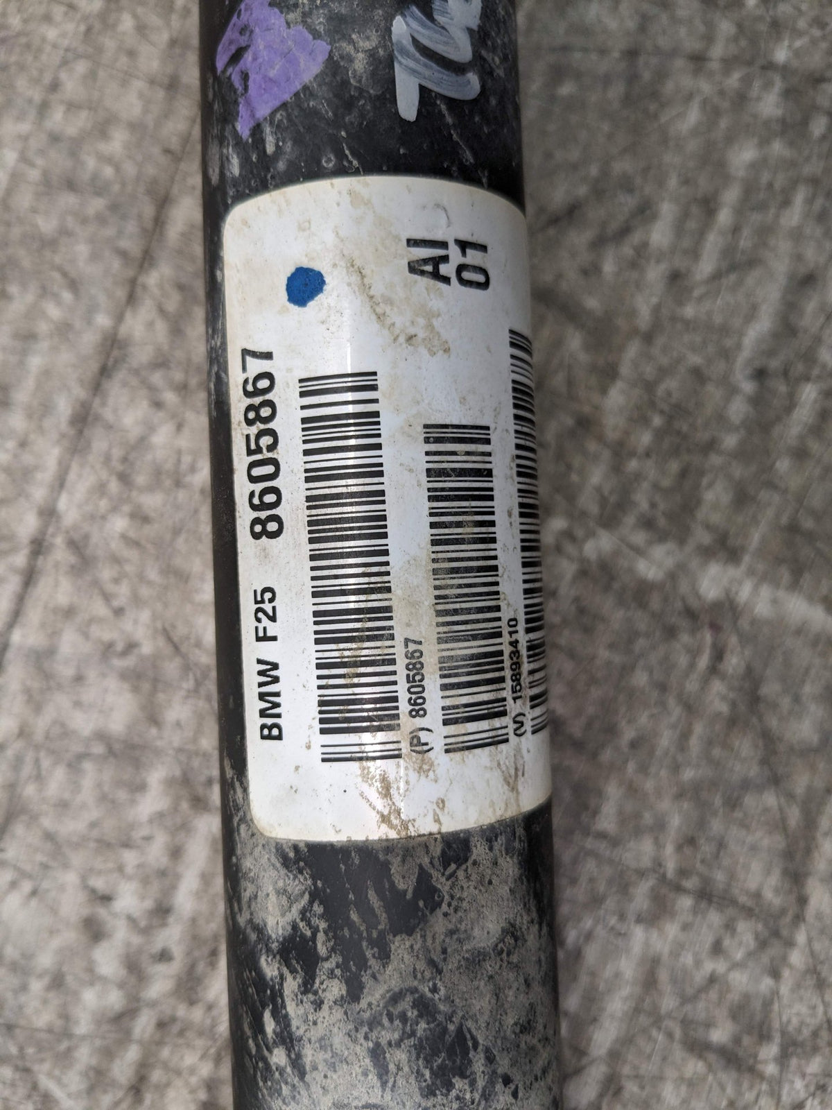 11-17 OEM BMW F25 F26 X3 X4 AWD Front Driveshaft Axle Drive Shaft Assembly