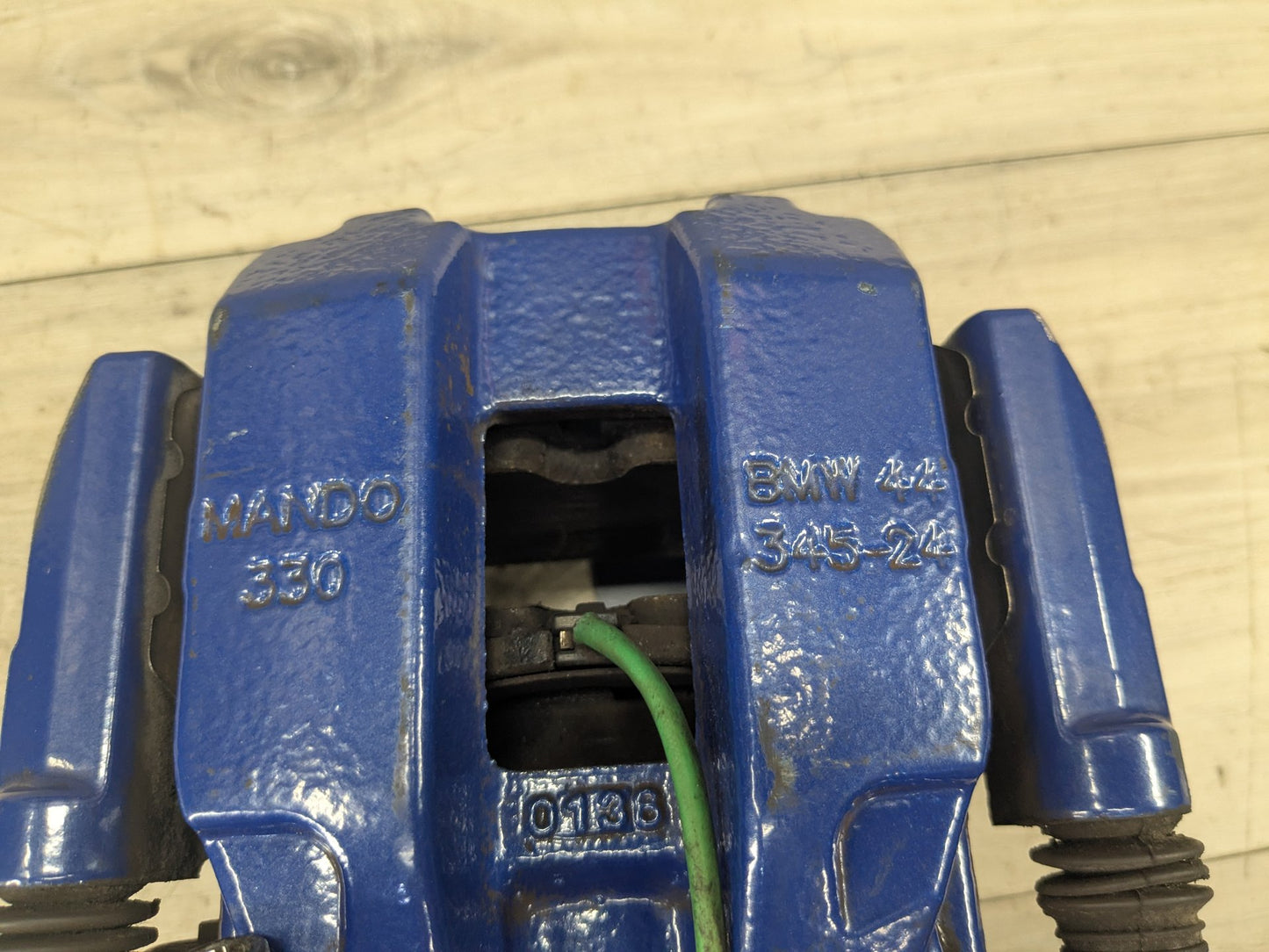 *OEM BMW G20 G22 G23 G26 G42 Rear Right Passenger Side Brake Caliper Brembo Blue