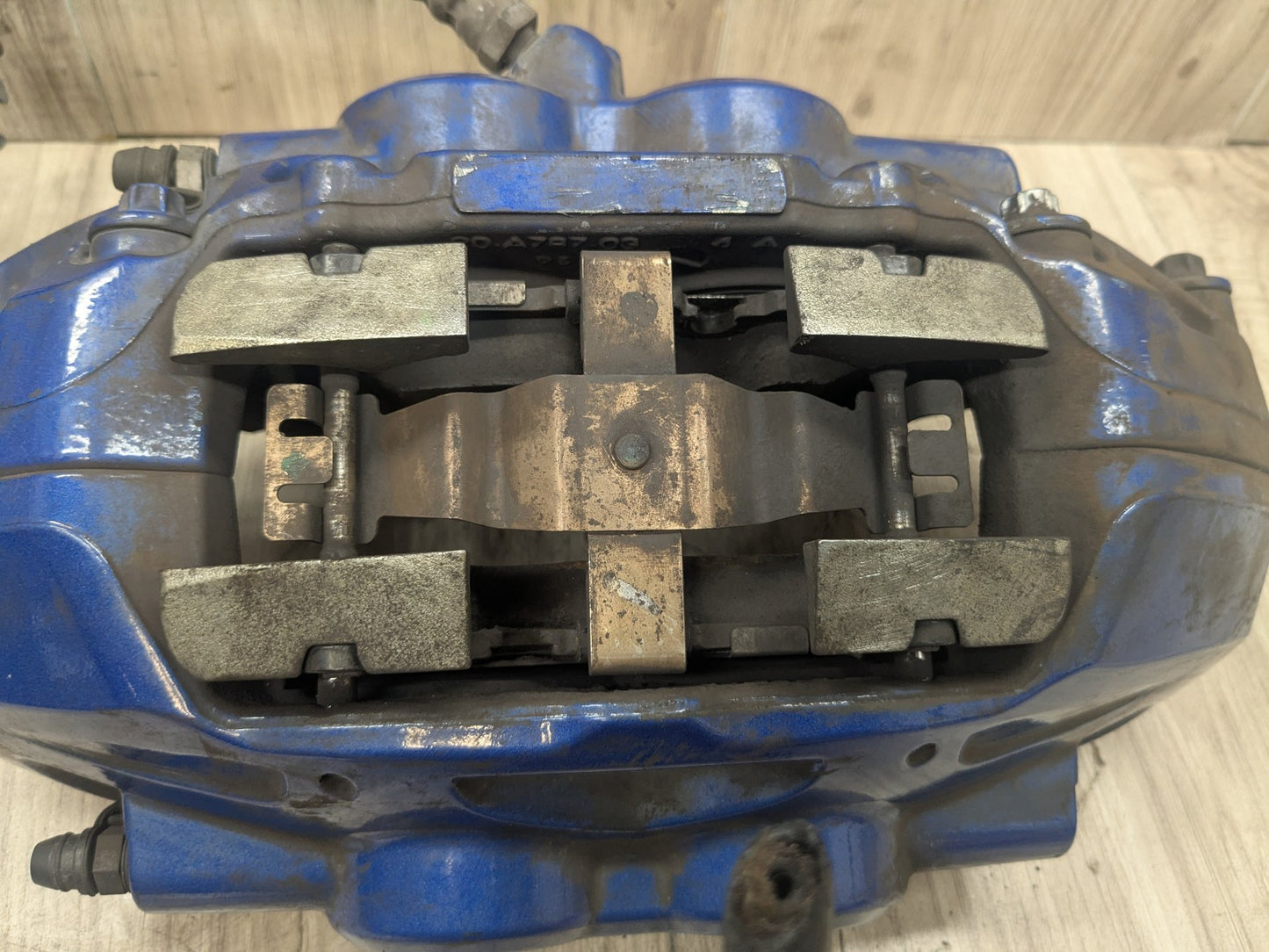 14-20 OEM BMW F22 F23 M235 M240 Front Rear Brake Calipers Brembo SET Blue