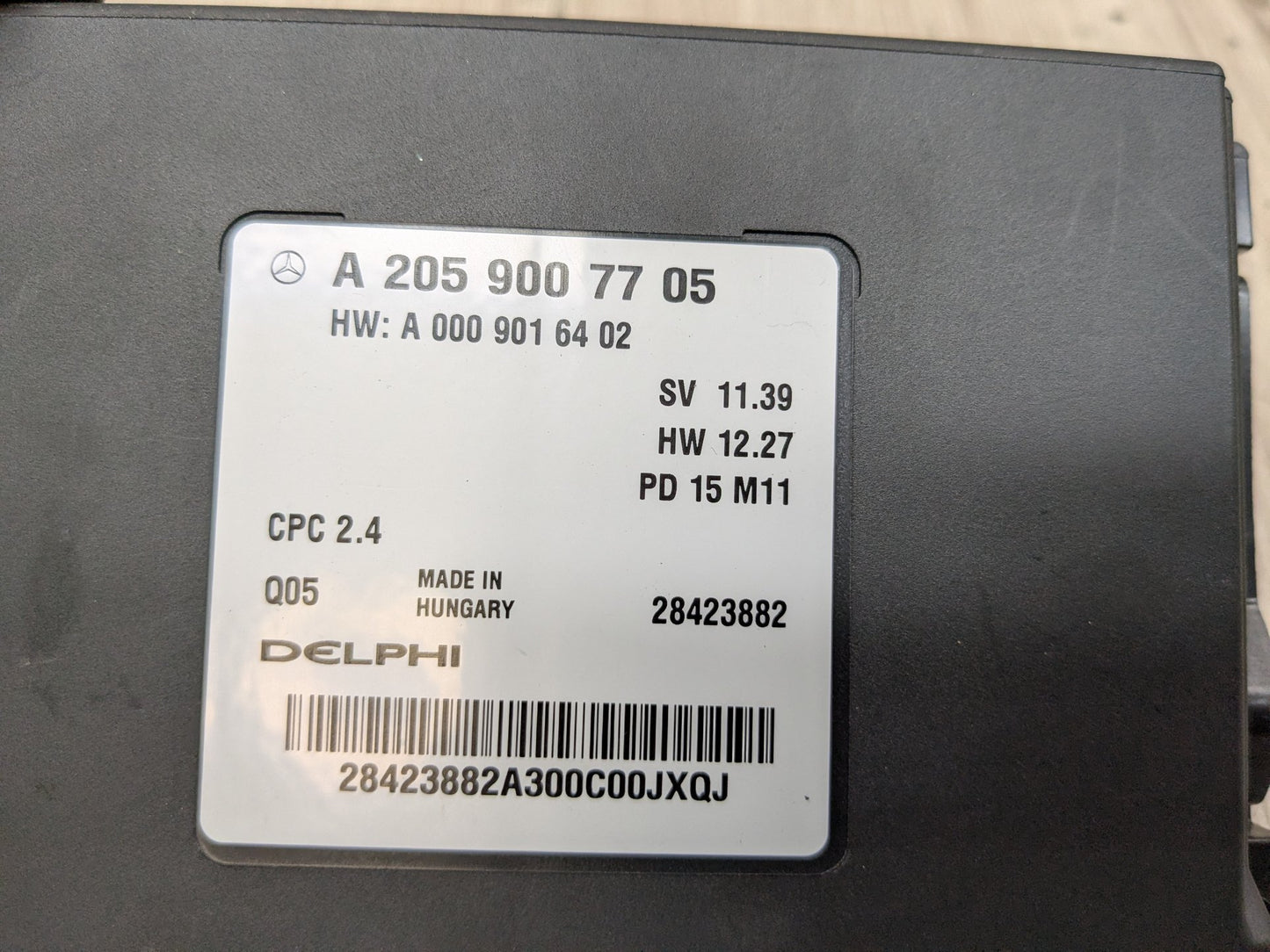 2015-2021 Mercedes-Benz C43 W205 TCM Transmission Control Module A2059007705