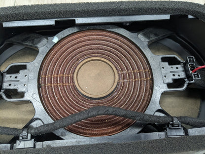 10-16 OEM Mercedes W212 W218 E350 E550 Rear Subwoofer Speaker Tray
