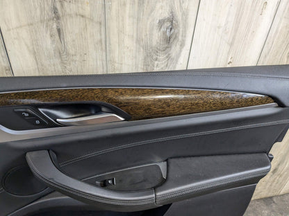 2019 BMW X3 G01 Front Right Passenger Interior Door Panel Card 7410282 OEM BMW G01 X3 FRONT Right Passenger Interior Door Panel Card Trim Cover Black OEM