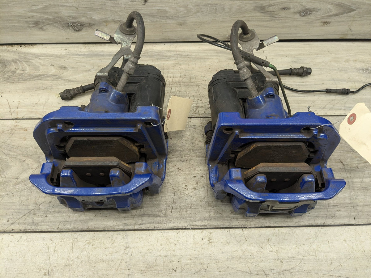 2020 BMW M340i G20 Front Rear Left Right Brake Caliper SET 6891235 OEM BMW G20 G22 G23 M240 M340 M440 Front Rear Left Right Brake Calipers SET Blue