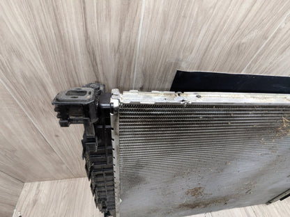 2016 BMW 750i G12 Cooling Radiator 8743667 16-19 OEM BMW G11 G12 G30 750 M550iX Auxiliary Coolant Radiator N63R