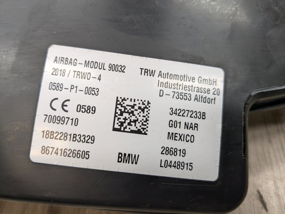 2019 OEM BMW F97 G01 G02 X3 X4 X3M X4M Front Right Passenger Seat Air Bag Airbag