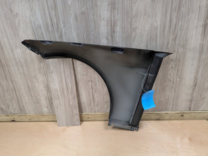 2014 Mercedes-Benz E550 W212 Front Right Passenger Fender Panel 197 (Obsidian black- Metallic finish)