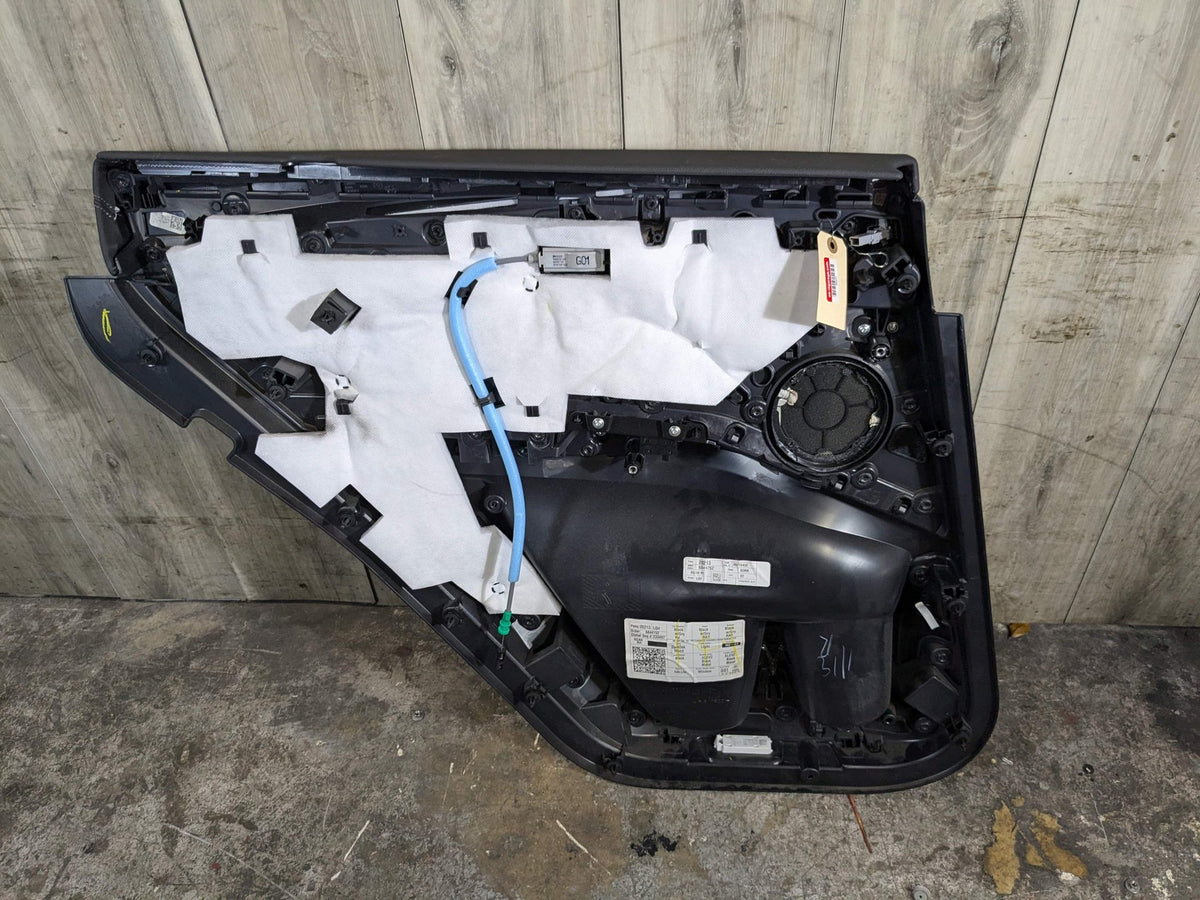 2019 BMW X3 G01 Rear Right Passenger Interior Door Panel Card 6844752 OEM BMW G01 X3 REAR Right Passenger Interior Door Panel Card Trim Cover Black OEM