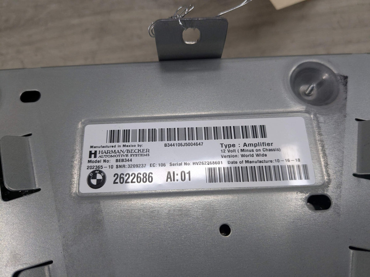 OEM BMW G01 F97 X3 X3M Hi-Fi HiFi Stereo Audio Amplifier Amp HARMAN BECKER