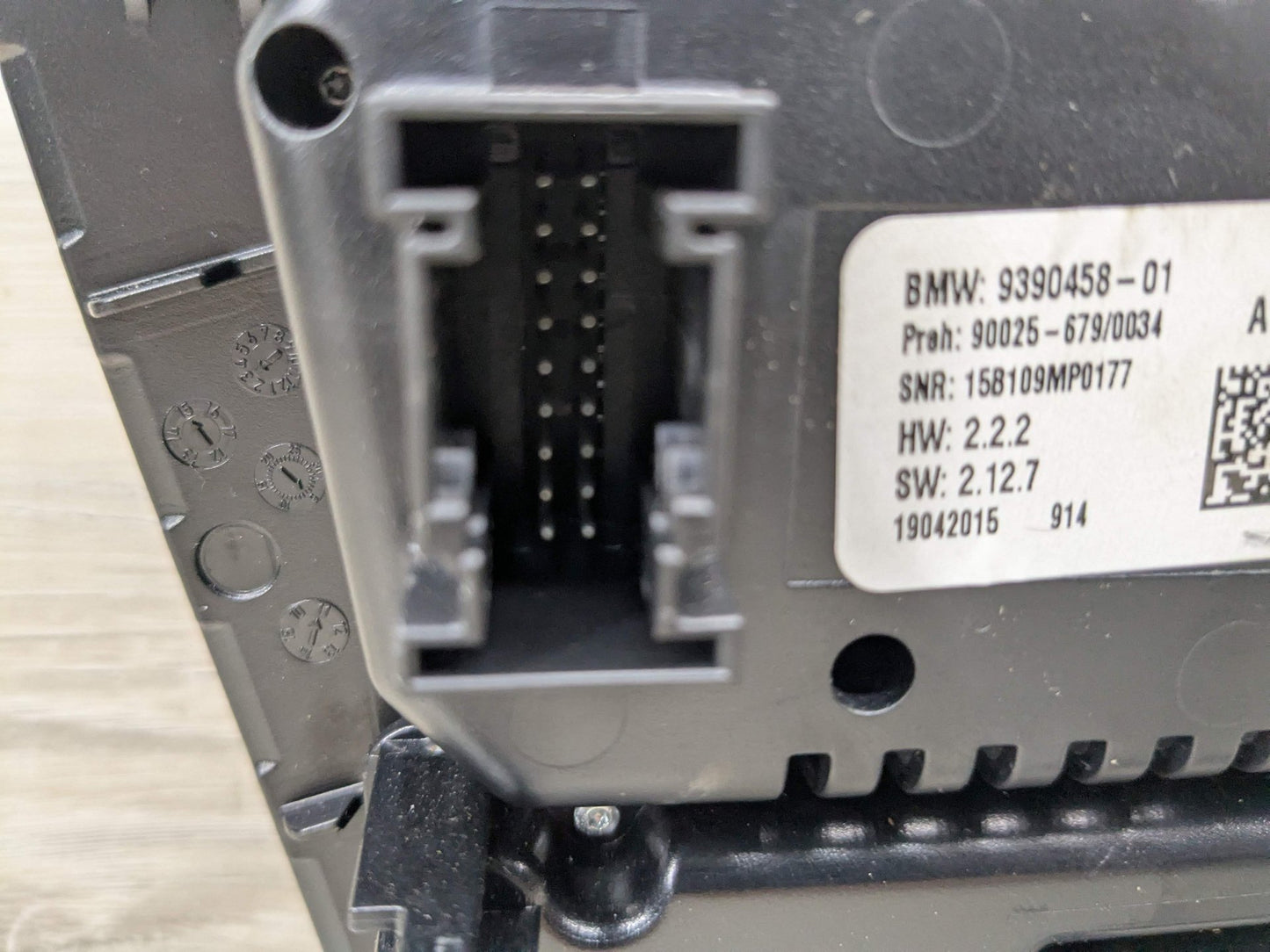 14-19 OEM BMW F15 F85 X5 F16 F86 X6 AC Heater Control Panel Radio Media Switch