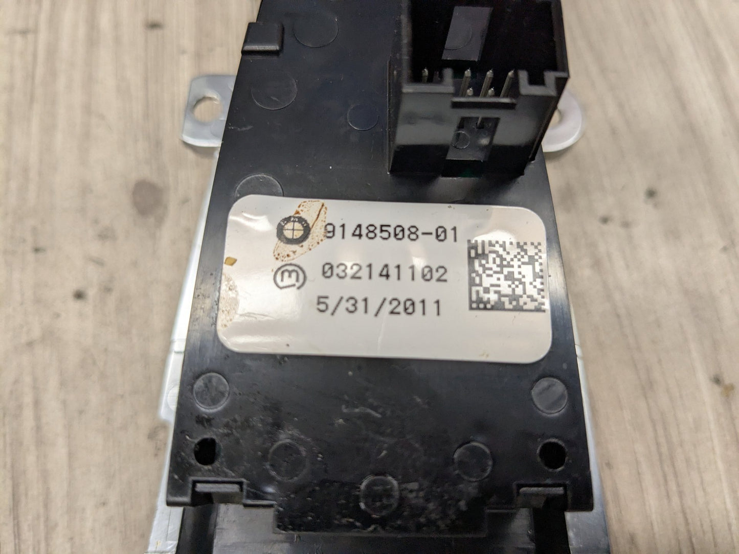 07-14 OEM BMW E70 E71 X5 X6 M Parking Brake Auto Hold Switch w/ Trim Panel