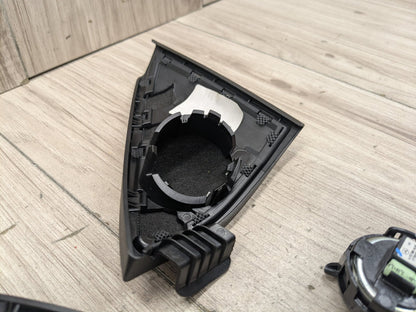 10-16 OEM Mercedes W212 E350 E400 E550 Left Right Door Tweeter Speaker Cover SET