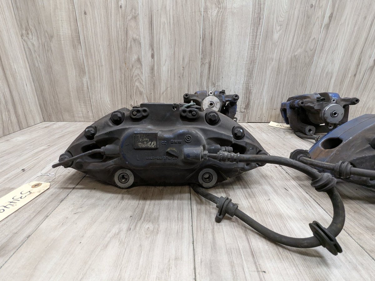 OEM BMW G30 530 540 M550 Front Rear Left Right Brake Calipers Brembo SET Blue