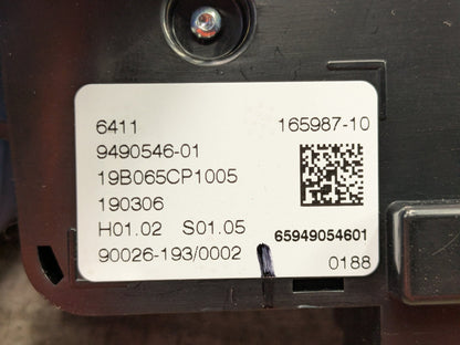 OEM BMW G05 G06 G07 X5 X6 X7 REAR AC Heater Climate Control Switch Module