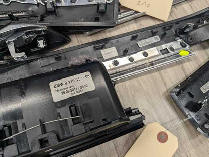 *OEM BMW F02 740 750 760 Alpina B7 Interior Dash Center Door Trim Piano Varnish