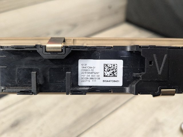 OEM BMW G20 G22 G23 G80 G82 G83 Control Panel Radio Media Buttons Control BROWN