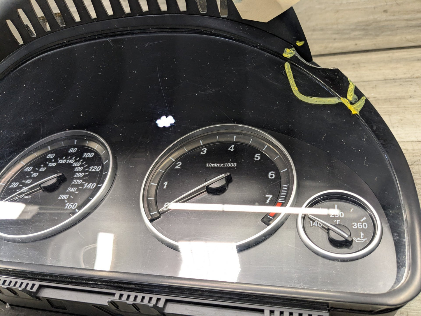 2011-2016 BMW 528i F10- Instrument Cluster Speedometer PN: 9291412