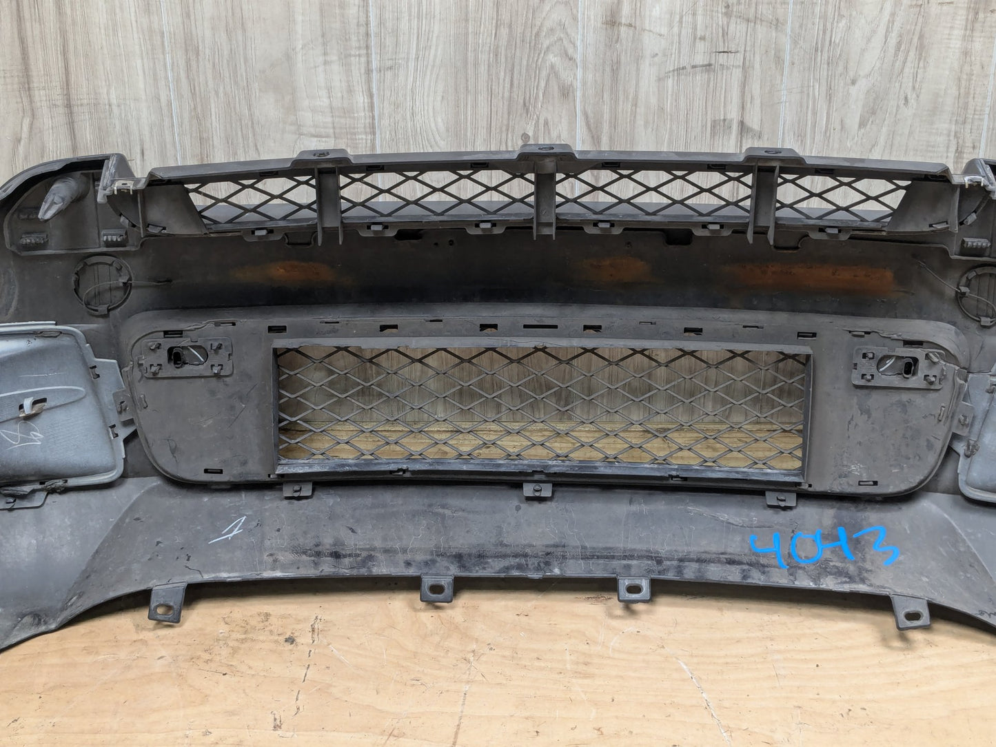 *07-10 OEM BMW E70 X5 Front Bumper Cover Panel w/ Grilles Black ALPINWEISS III (300)