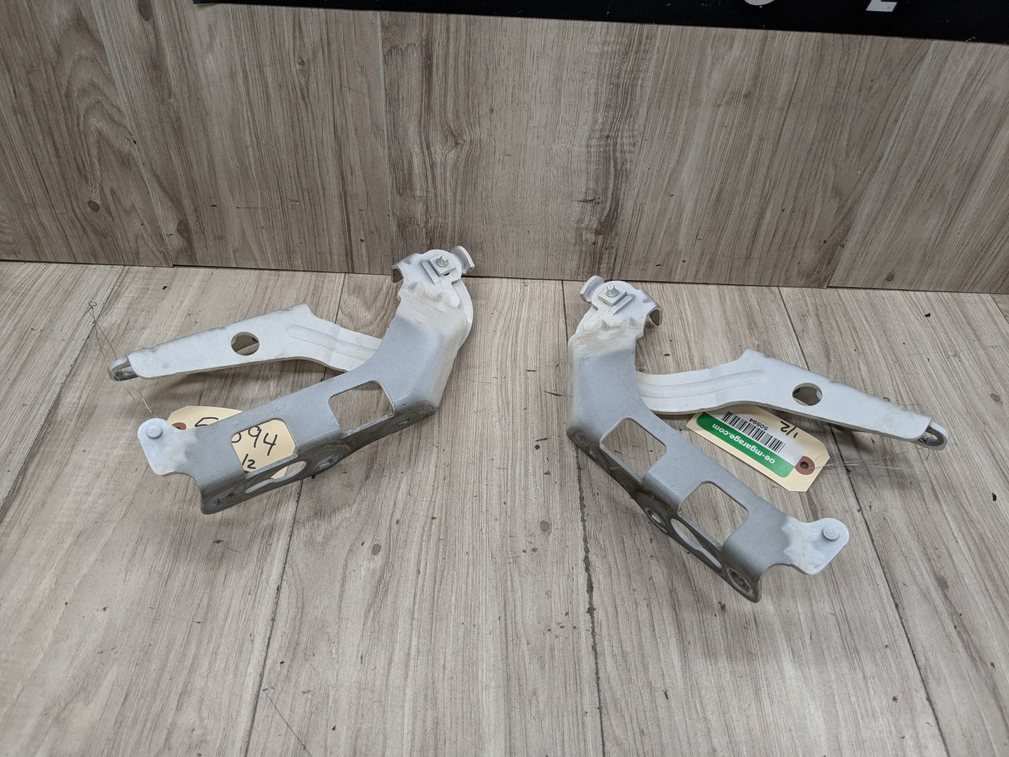 2015-2021 Mercedes-Benz C43 W205 Hood Bonnet Hinges SET A2058805501 OEM