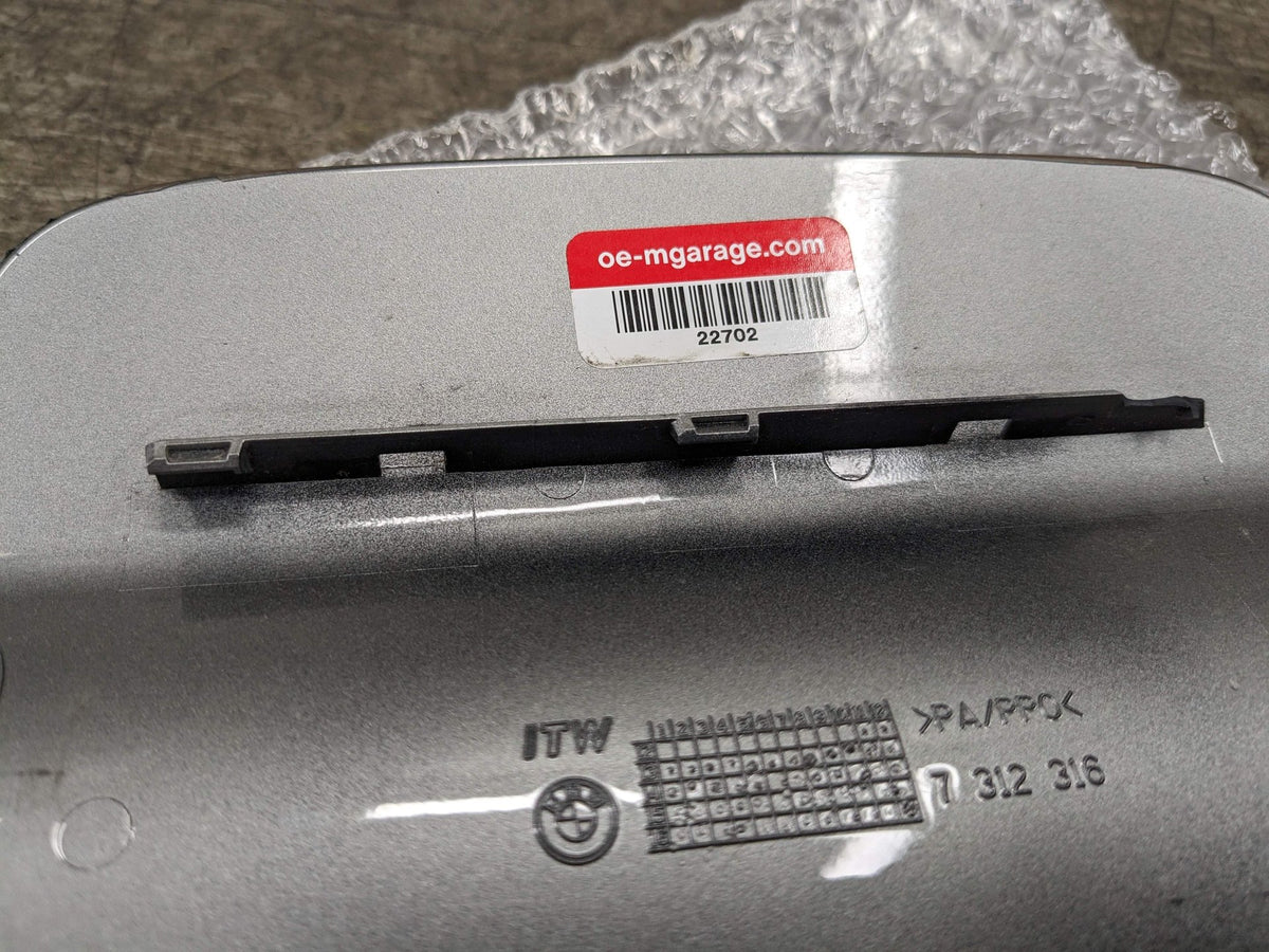 14-18 F15 X5 F85 X5M Rear Fuel Gas Tank Flap Filler Lid Cover Cap Blue*