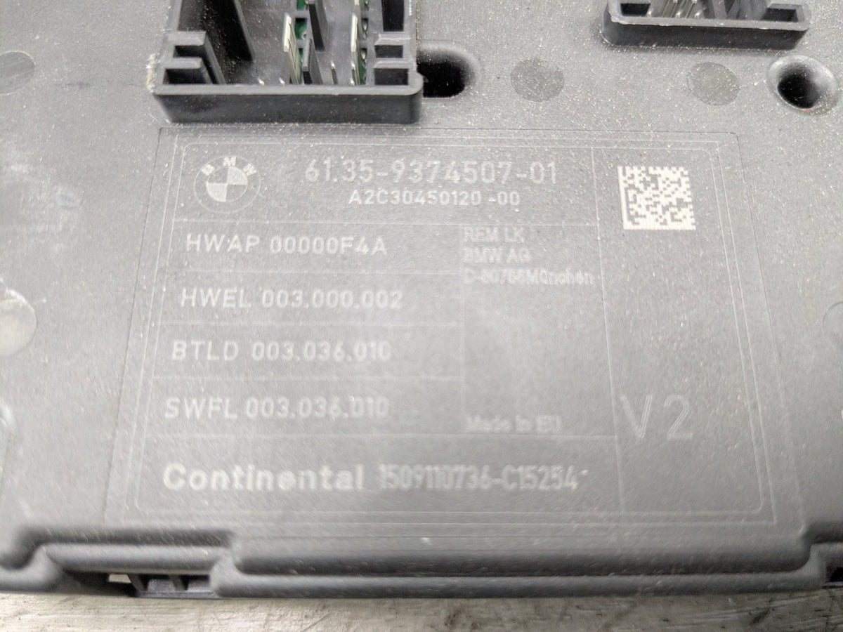 *MATCH* OEM BMW F30 F32 F36 F82 REM Rear Body Control Electronic Module BCM Box