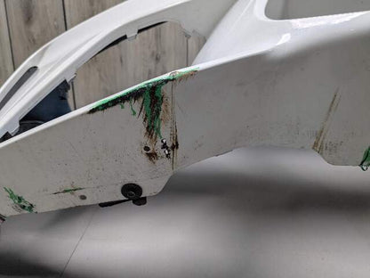 NOTE* 15-20 OEM BMW F87 M2 Front Bumper Cover Trim w/O PDC Holes White 300