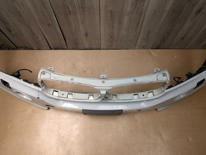 NOTE* 14-18 OEM BMW F15 X5 Front Bumper Cover Panel White 300 White ALPINWEISS III (300)