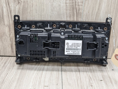 OEM Mercedes W207 W212 E350 E550 A/C Climate Heater Control Radio Media Switch