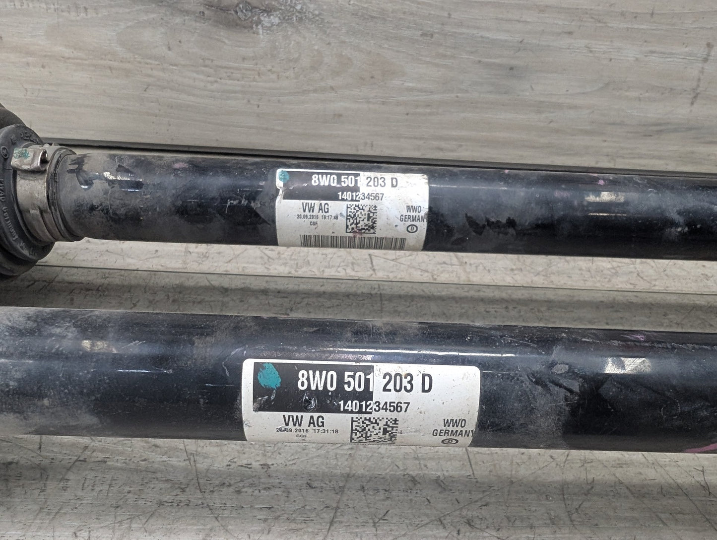 2017 Audi A4 B9 Rear Left or Right Half Shaft Output CV Axle 0 OEM AUDI A4 A5 Quattro Rear Left Right Driver Passenger Half Shaft CV Axle PAIR