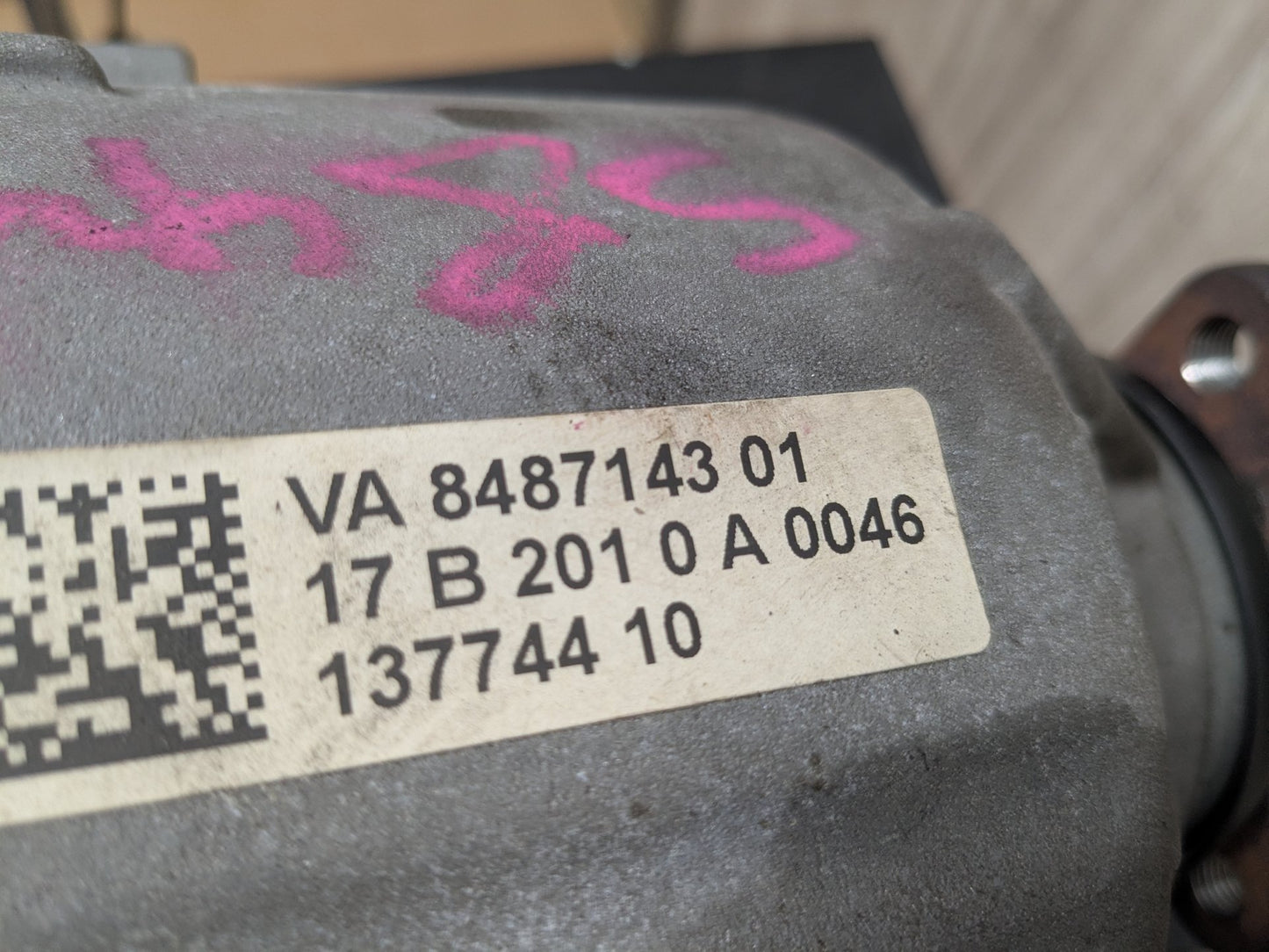 2018 BMW M550i N63B44O2 Transmission Transfer Case 119694k 8487143