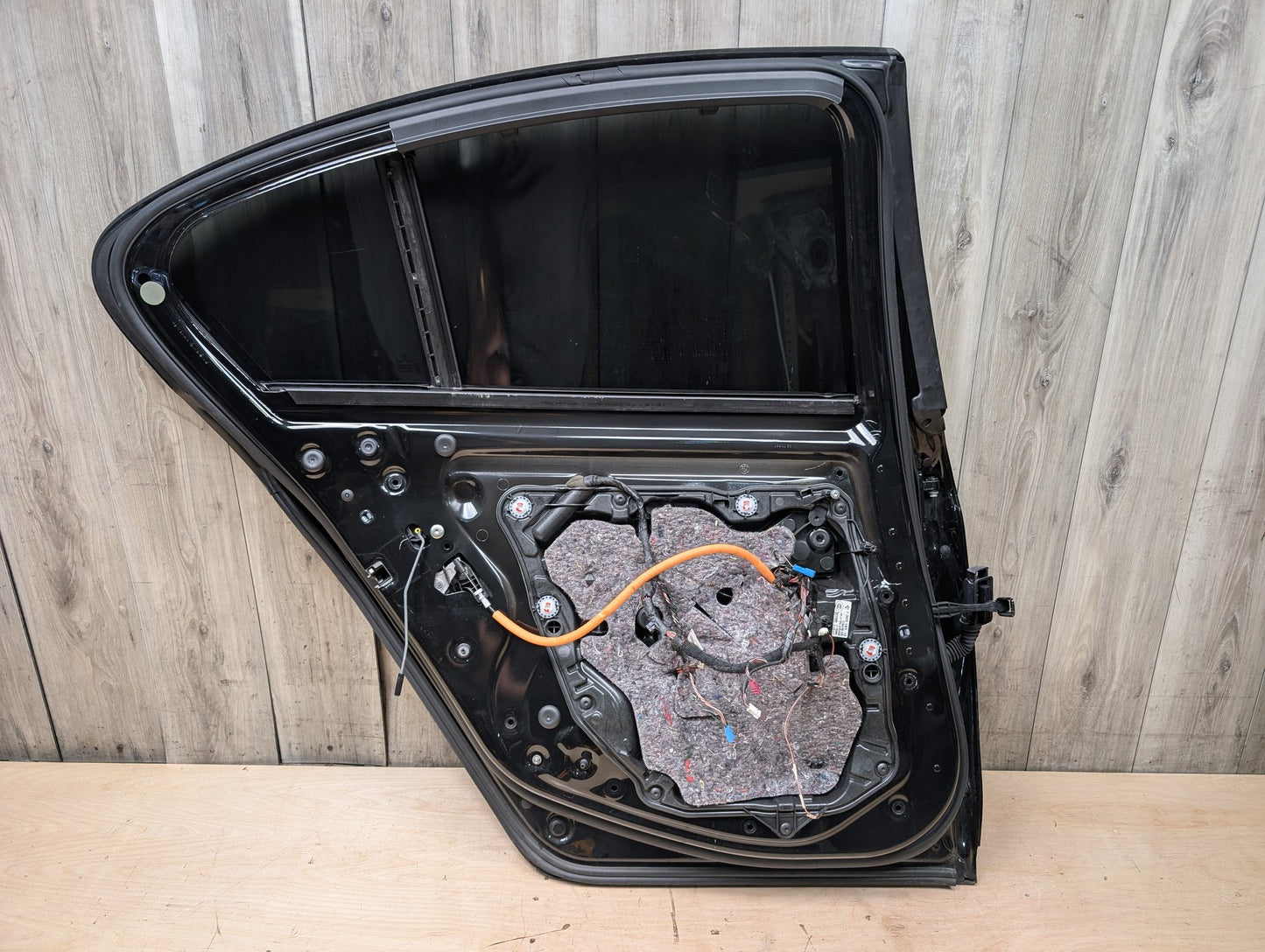 17-23 OEM BMW F90 M5 G30 Rear Left Driver Side Door Shell Panel Black 475 Black 475