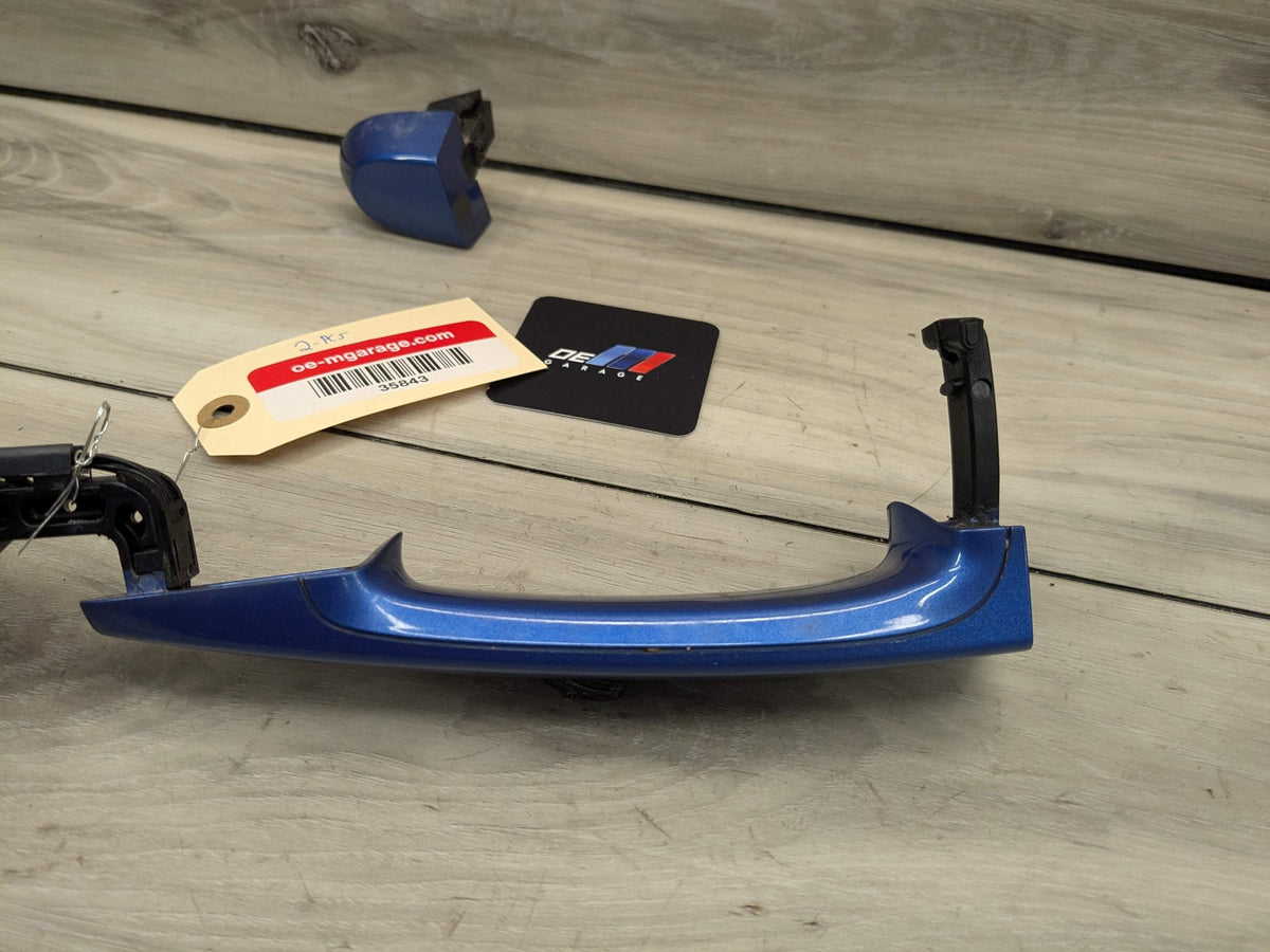 OEM BMW F23 F30 F33 F22 M2 M3 M4 COMFORT ACCESS Front Passenger Door Handle Blue