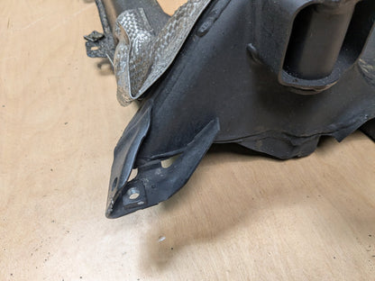 OEM Mercedes W212 E350 E550 4Matic Front Subframe Suspension Crossmember 197 (Obsidian black - Metallic finish)