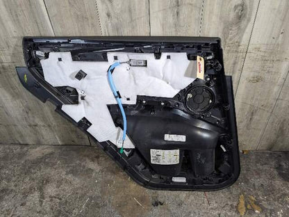 OEM BMW G01 X3 REAR Right Passenger Interior Door Panel Card Trim Cover Black