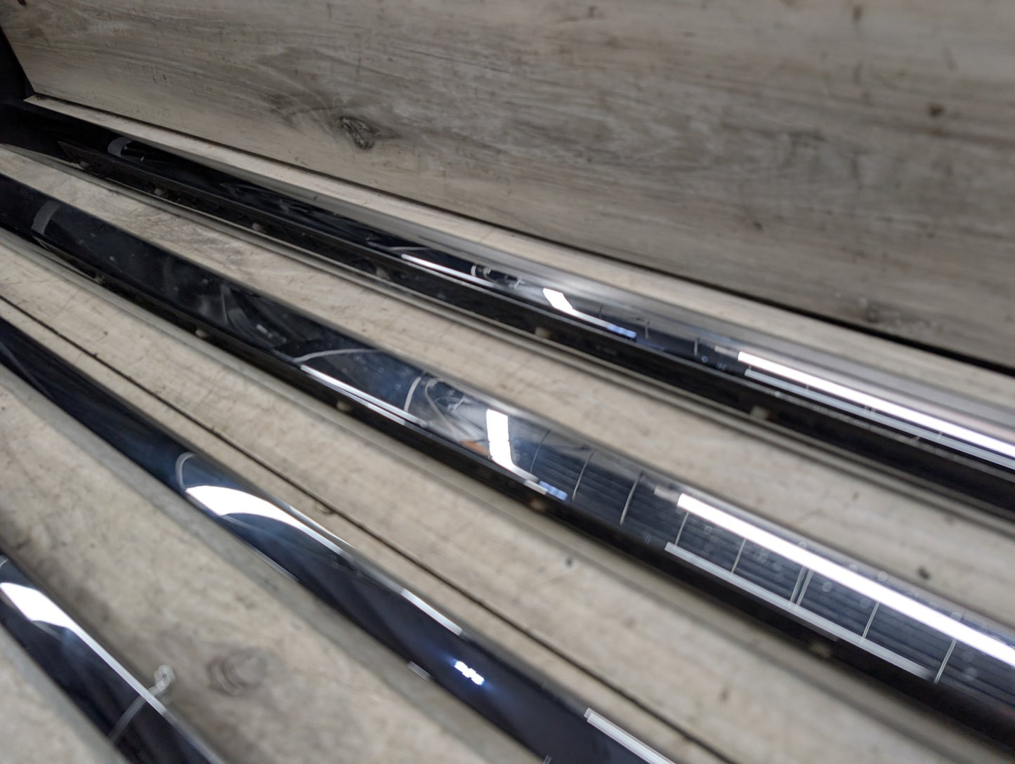 2016-2022 BMW 750Li G12 Front Rear Left Right Exterior Door Trim Molding SET 7397869