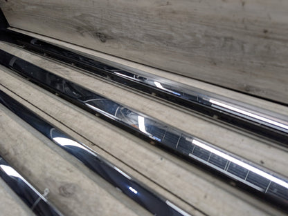 2016-2022 BMW 750Li G12 Front Rear Left Right Exterior Door Trim Molding SET 7397869