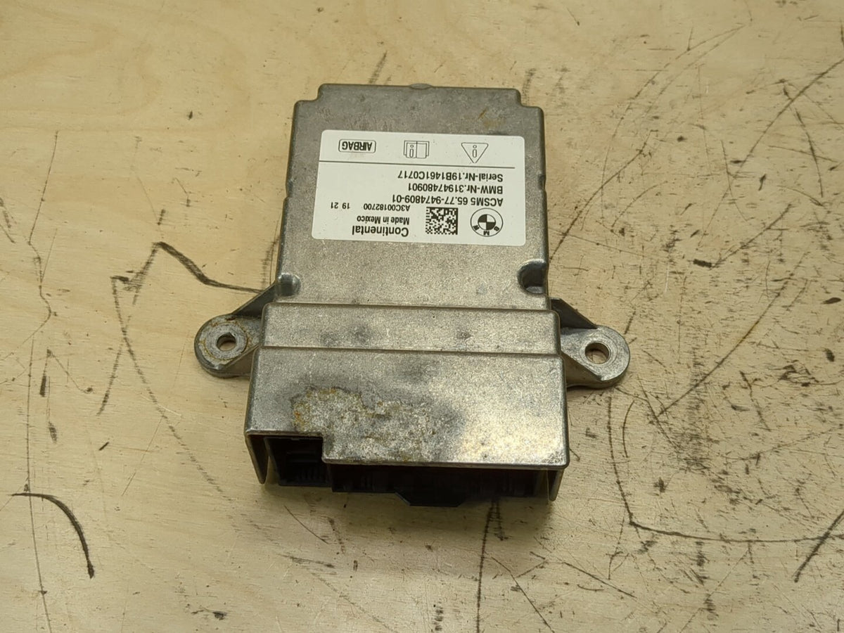 2019-2026 BMW X5 G05 SRS Airbag Air Bag Module 9474809 OEM
