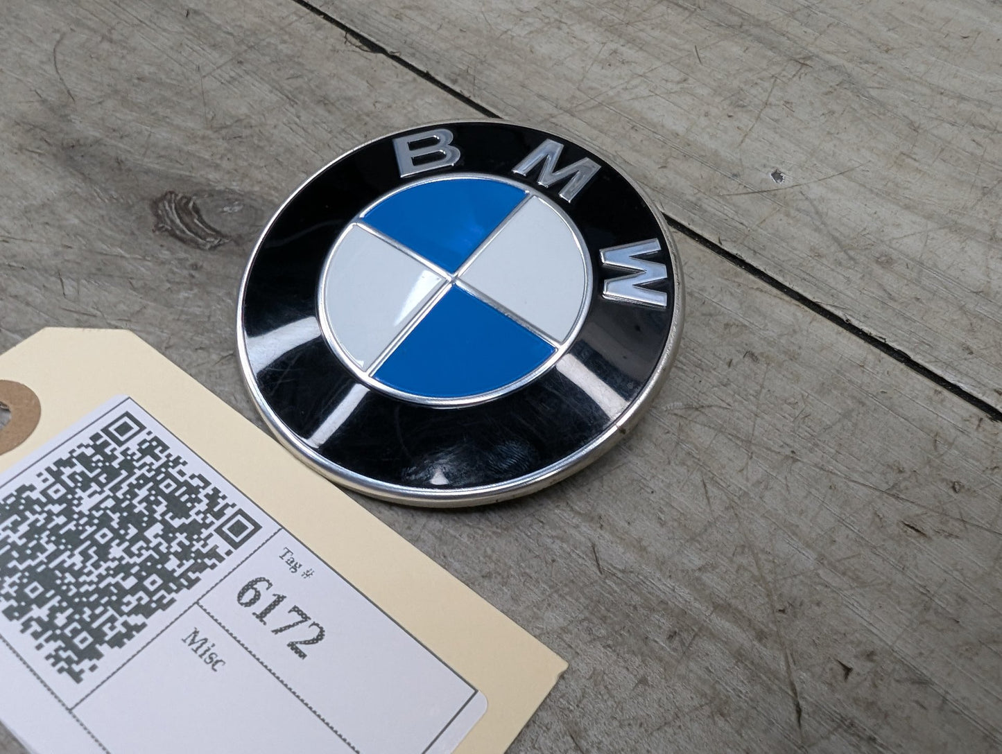 Genuine OEM BMW F39 F90 G20 G30 G80 M3 Bumper Hood Trunk Rear Round Emblem 74mm