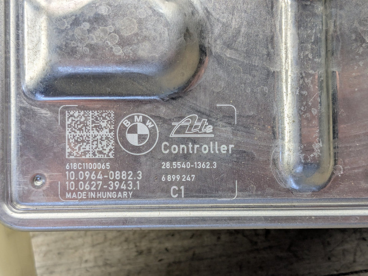 2019-2026 BMW X5 G05 ABS Pump Module 6899247 ENGINE STARTER: The engine may no be able o be s ar ed. I he dri er repea edly a emp s o s ar he engine using excessi ely long s ar ing a emp s, his may cause an elec rical o erload o he s ar er. OEM