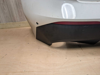 22-24 OEM BMW G42 230i 230iX B48 Rear Bumper Cover Panel w/ Diffuser White 300 ALPINWEISS III (300)