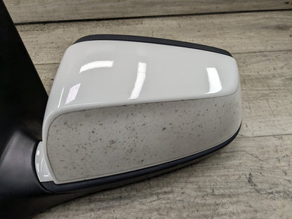 2011-2016 BMW 528i F10 Front Left Driver Side Mirror Assembly 7321843 *11-13 BMW F10 528 535 Left Driver Side Outside Mirror Camera Heated White 300