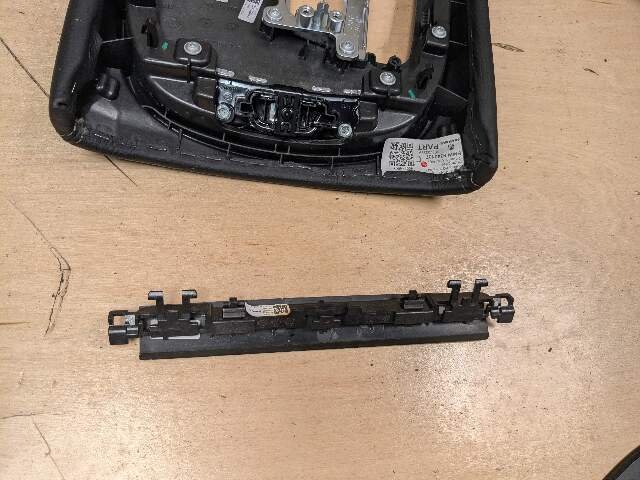 20-22 OEM BMW G12 750 Dash Doors Air Vent Wood Metal Effect Interior Trim SET